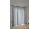 Vorhang ADAM "Easy Diamond" Gr. 2, blau (dunkelblau), B:145cm H:175cm, Jacquard, Baumwolle (Bio-Baumwolle), Gardinen, aus 100% Bio-Baumwolle