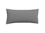 Schlafgut Kopfpolsterbezug , Grau , Textil , Uni , 40x80 cm , Textiles Vertrauen - Oeko-Tex®, AZO-frei, Oeko-Tex® Standard 100 , bügelleicht, bügelfrei , Heimtextilien, Bezüge, Polsterbezüge