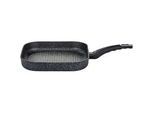 ELO Grillpfanne , Dunkelgrau , Metall , 2,2 l , 28x28 cm , antihaftbeschichtet , Kochgeschirr, Pfannen, Grillpfannen
