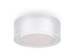 Maytoni Deckenleuchte , Weiß, Transparent , Metall, Kunststoff, Textil , rund , 18 cm , Ce , gleichmäßige Lichtverteilung , Lampen & Leuchten, Innenbeleuchtung, Deckenleuchten, Deckenleuchten