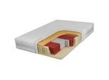 MKS Taschenmatratze Valti - 90/200 - H3 - Sivo , Weiß , Textil , H3 , Füllung: Latex , Rechteckig , 90x200 cm , Oeko-Tex® , atmungsaktiv, Bezug abnehmbar/waschbar, wendbar, schadstoffgeprüft , Schlafzimmer, Matratzen Shop, Matratzen, Taschenfederkernmatratzen