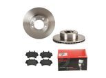 BREMBO Bremsensatz-Vorderachse IJDTIDDQ09 Bremsensatz, Scheibenbremse vorne rechts links innenbelüftet 305mm für RENAULT VAUXHALL NISSAN OPEL 77003140