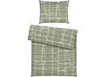 Esposa Bettwäsche , Grün , Textil , Abstraktes , 140x200 cm , Oeko-Tex® Standard 100 , pflegeleicht, atmungsaktiv, schadstoffgeprüft , Heimtextilien, Bettwäsche & Leintücher, Bettwäsche, Renforcé-Bettwäsche