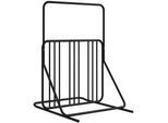 Fahrradständer für 4 Fahrräder Radständer Mehrfachständer beidseitig , Schwarz , Metall , 92x130x102 cm , Freizeit, Sport & Fitness, Fahrräder, Fahrradzubehör