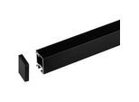 HKT Profilleisten-Set , Schwarz , Metall , 180x2.2x2.9 cm , Küchen, Küchenmöbel