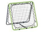 Homcom Fussball Rebounder, Metall, Grau/Grün/Schwarz, 75 x 75 x 64 cm , Grau, Grün, Schwarz , 75x75 cm , Freizeit & Co, Sport & Fitness
