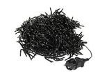ECD-Germany Led Lichterkette 11m Warmweiß , Schwarz , Kunststoff , LED integrated , G , 1400 cm , Lampen & Leuchten, Innenbeleuchtung, Dekoleuchten, Lichterketten