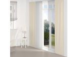 Schiebegardine WIRTH "Dim out" Gr. 4, beige, B:60cm H:245cm, Polyester, Gardinen, Schiebegardine, inkl. Beschwerungsstange