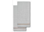 Handtücher DYCKHOFF "Mesh", silber, B:50cm L:100cm, Frottier, Frottier, Handtücher, Made in Germany
