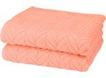 Handtücher ROSS "Sensual 9001", orange (peach pink), B:50cm L:100cm, Frottier, Obermaterial: 100% Baumwolle, Handtücher, 100% Baumwolle