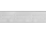 Faltenband GOOD LIFE "Flavi" Gr. 1, weiß, B:2,6cm L:1.000cm, Kunstfaser, Gardinenbefestigungen, für Vorhangstoffe
