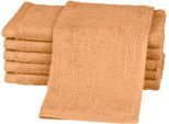 Gästehandtuch ROSS "Premium", braun (caramel), B:30cm L:50cm, Frottier, Obermaterial: 100% Baumwolle, Handtücher, 100% Baumwolle