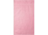 Duschtuch DYCKHOFF "Planet", rosa (rose), B:70cm L:140cm, Walkfrottier, Obermaterial: 100% Baumwolle, Handtücher