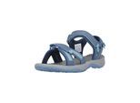 Sandale WHISTLER "Kali W", Damen, Gr. 37, blau (hellblau), Lederimitat, Schuhe Outdoorsandale Sandale, mit stoßdämpfender Innensohle