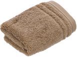 Seiftuch VOSSEN "Vienna Style Supersoft", braun (camel), B:30cm L:30cm, Walkfrottee, Walkfrottee, Handtücher, Waschlappen im Set, supersoft Baumwolle