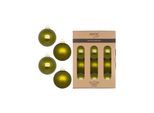 Weihnachtsbaumkugel "INGES CHRISTMAS DECOR Green Olives 12 Stück"