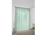 Vorhang WIRTH "Sunday", grün (mint), B:142cm H:245cm, Jacquard, Baumwolle, Polyester, Gardinen, Vorhang, nach Mass