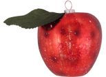 Krebs Glas Lauscha Christbaumschmuck »CBK70009, Weihnachtsdeko rot, Christbaumschmuck« roter Apfel