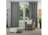 Vorhang WIRTH "Dim out", grau, B:142cm H:235cm, Polyester, Gardinen, Vorhang, nach Mass