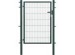 Zauneinzeltür GARDEN 'N' MORE "Einzeltor Excellent", grün, B:100cm H:140cm, Stahl, Tore, 143 cm hoch, grün