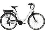 E-Bike ZÜNDAPP "Z503" Gr. 49, weiß (grün, weiß), Elektrofahrräder, 49cm, 28 Zoll (71,12cm), Pedelec, Elektrofahrrad für Damen u. Herren