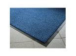 COBA Schmutzfangmatte für innen, Flor aus Polypropylen, LxB 1200 x 900 mm, schwarz / blau