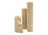 ratioform economy Packpapier auf Rolle, Breite 1250 mm, braun, Länge 280 m, 80 g/m², ab 5 Stk