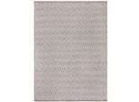 Teppich FLAIR RUGS "Dream", beige (natur), B:160cm H:3mm L:230cm, Baumwolle, Kunstfaser, Wolle, Teppiche, Teppich, aus Wollmischung, Wohnzimmer, Schlafzimmer, Esszimmer