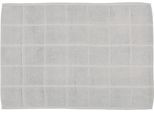 Hotelmatte ROSS "Unifond", grau (chromfarben), H:10mm, Baumwolle, Badematten, Hotelmatte, besonders weich, Badezimmerteppich, uni
