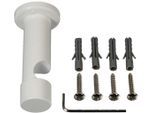Träger LIEDECO, weiß, Ø:2cm, Gardinenstangenhalterungen, für Gardinenstangen Ø 20 mm