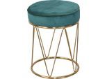 Sitzhocker INOSIGN "Liano", grün, H:45cm, Hocker, Sitzhocker