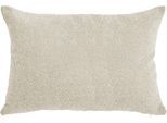 Kissenhülle DONE. "Touch", beige (sand), B:60cm L:40cm, Polyester, Obermaterial: 57% Polyacryl, 43% Polyester, Kissenbezüge, Kissenhülle, Einfarbige Kissenhülle aus weichem Bouclé-Stoff