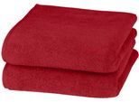 Handtücher ROSS "Sensual 9000", rot (vino), B:50cm L:100cm, Frottier, Obermaterial: 100% Baumwolle, Handtücher, mit Aloe-Vera-Öl veredelt