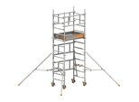 Layher Ein-Personen-Fahrgerüst SoloTower, Plattformgröße 1,15 x 0,8 m, Arbeitshöhe 4,15 m