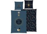 Jugendbettwäsche HARRY POTTER "Harry Potter", bunt, B/L: 135cm x 200cm, 1 Stk., 1 Stk., Linon, B/L: 80cm x 80cm, 2 Stk., Linon, Obermaterial: 100% Baumwolle, Bettwäsche, Jugendbettwäsche, mit tollem Motiv