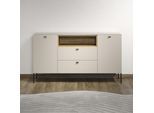 PLACES OF STYLE Sideboard "San Pedro" 1 Stk. tlg. Kommode mit Softclose-Funktion - (B/T/H) 154/42/85 cm