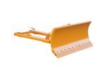 eurokraft pro Schneeschieber für Gabelstapler, mit Federklappschare, Schildbreite 1500 mm