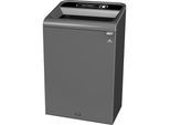 Rubbermaid Wertstoffsammler Configure™, verzinkter Stahl, Volumen 57 l, schwarz