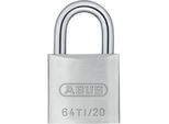 ABUS Zylindervorhängeschloss, 64TI/20 Lock-Tag, VE 12 Stk, silber