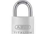 ABUS Zylindervorhängeschloss, 54TI/40 Lock-Tag, VE 12 Stk, silber
