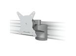 Dataflex Monitorarm VIEWLITE, für Schienensystem, silber / weiß