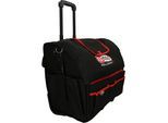 KS Tools ROLLBAG Universal-Werkzeugtasche XL, mit Teleskop-Trolly, schwarz / rot