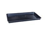 eurokraft basic PE-Kleingebinde-Universalwanne, Volumen 11,5 l, 790 x 400 x 50 mm, stapelbar