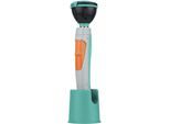 B-SAFETY Hand-Augendusche ClassicLine, Brausekopf, grau, grün