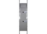 SÖHNGEN Krankentrage, 2 x klappbar, Faltmaße 1040 x 130 x 180 mm, 2 Sicherheitsgurte, 4 Gleitfüße