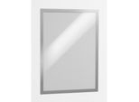 DURABLE DURAFRAME® Info-Rahmen, selbstklebend, magnetisch, für DIN A3, Rahmen silber, VE 6 Stk