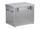 Alu-Transportkiste Riffelblech, ohne Gasdruckdämpfer, Inhalt 234 l kaiserkraft