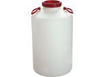 Kanister-Ballon, lebensmittelecht, Polyethylen (PE), Volumen 25 l, Höhe 520 mm kaiserkraft