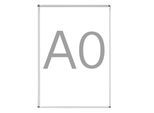 Display-Klapprahmen, Aluminium, VE 2 Stk, für DIN A0 kaiserkraft