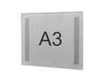 magnetoplan magnetofix-Sichttasche, VE 2 Stk, 2 mm Magnetgummi, DIN A3 quer